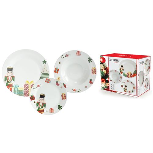 SERVIÇO JANTAR TLX21-58 (S/18PCS) NATAL