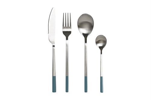 PC-202227 JOGO DE TALHERES SET 16 INOX 2X0,3X21 2MM AZUL