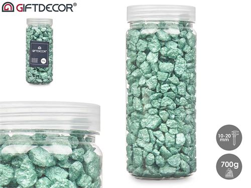 92518 FRASCO PEDRAS DECORATIVAS 700GR 20MM