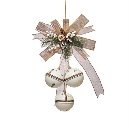 81637 NATAL - LAÇO C/ GUIZO DOURADO 70CM