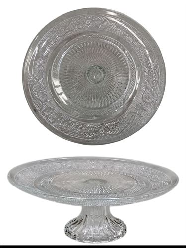 952235 PRATO BOLO 20CM COM PÉ