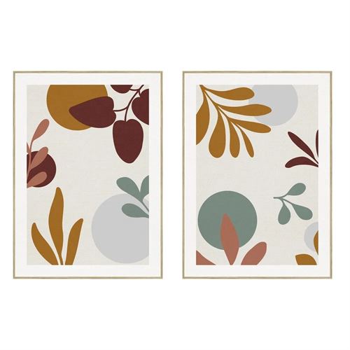 806030 QUADRO ALGODAO IMPRESSO 2 MODELO MDF 51X2,5X71CM