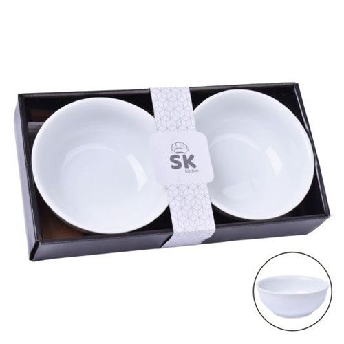 114145 SET 2 TAÇAS RED CERAMICA SK 0114-14