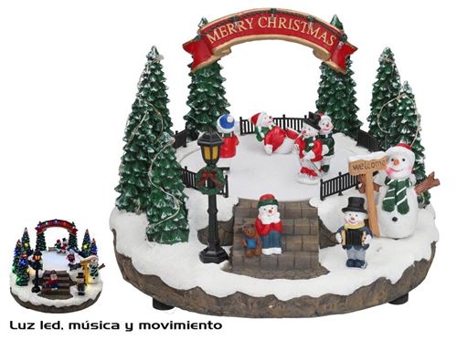 509679 CENA DE PISTA  C/LED MUSICA