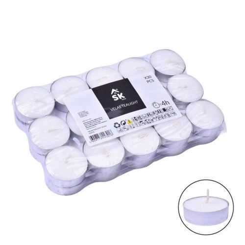 423018 VELAS TEALIGHT 30UN 0423-01