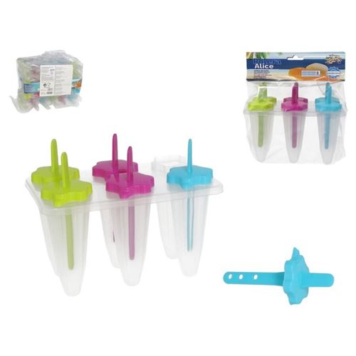 486965 FORMA GELADOS X6 - 9.5X16.5X14CM
