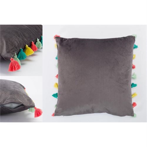 P190685749 ALMOFADA JNY19515 - GREY 28 45x45cm