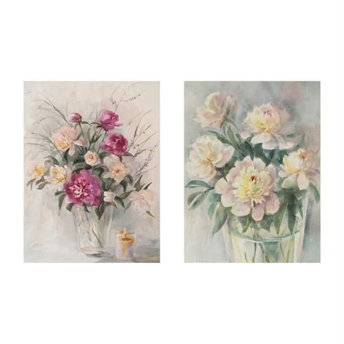 370170 TELA DECORATIVA FLOR 30X40X1,5CM