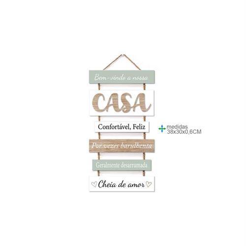BD-74288 PLACA PAREDE MDF 38x30x0,6CM