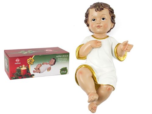 MENINO JESUS CERAMICA 27CM