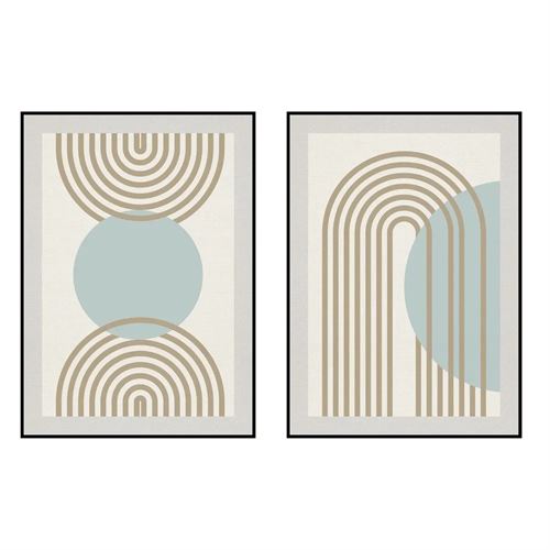 806015 QUADRO ALGODAO IMPRESSO 2MODELO MDF 51X2,5X71CM