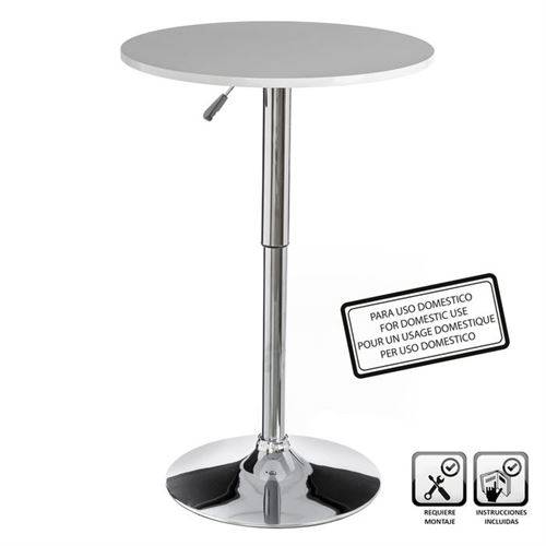 REGULABLE EN ALTURA DE 68 A 90 CM. REQUIERE MONTAJE