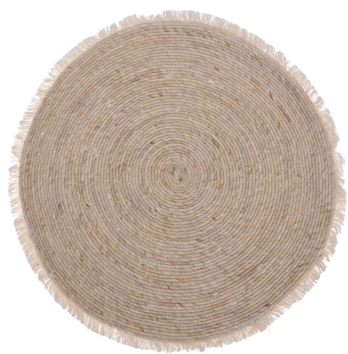 KR2002300 TAPETE FIBRA REDONDO 80CM