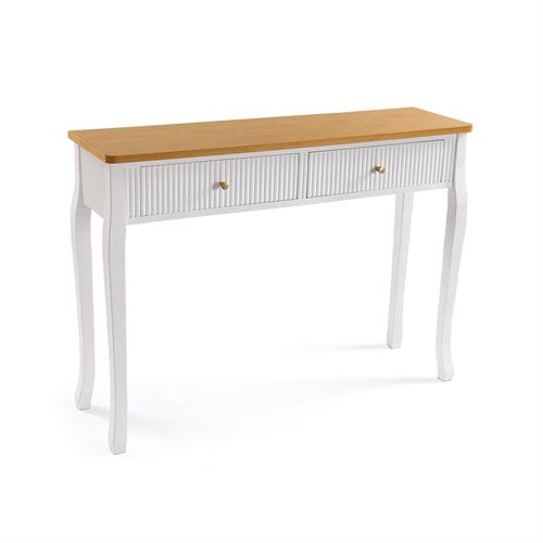 21530120 CONSOLA DE 2 GAVETAS RAIBY 108CM