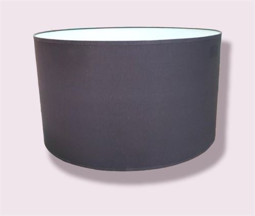 20922977 ABATJOUR 42X25 CHINTZ PRETO TELA