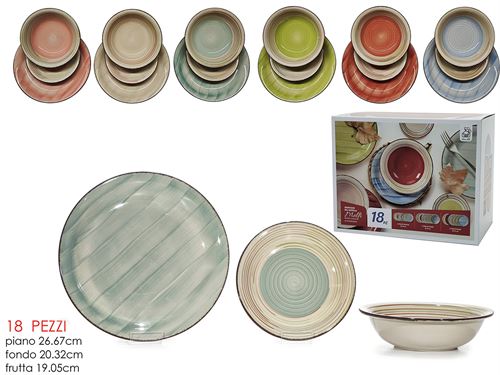 527843 SERVIÇO 18PÇS MELFI MIX