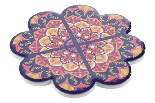 PC-214924 BASE COPOS DOLOMITE 11,5X11,5X0,5 MANDALA 12 MOD.