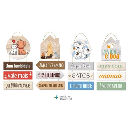 BD-76270 PLACA DE MADEIRA 18X46CM