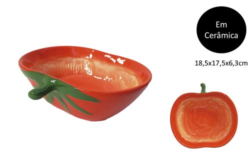 25164 TAÇAS DECORATIVAS TAM.S TOMATE