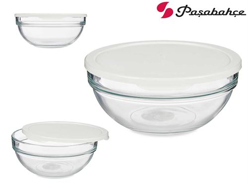 21568 CAIXA VIDRO TAMPA PLASTICO 17,2 x 17,2 x 7,6 cm.