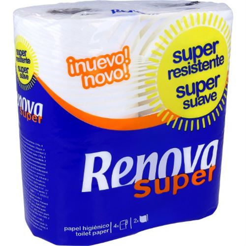 RENOVA PAPEL HIGIENICO SUPER 4R