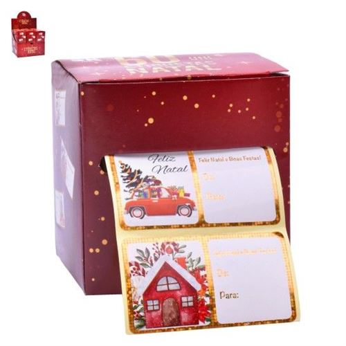 554077 ETIQUETAS NATAL 60UN 202-554P