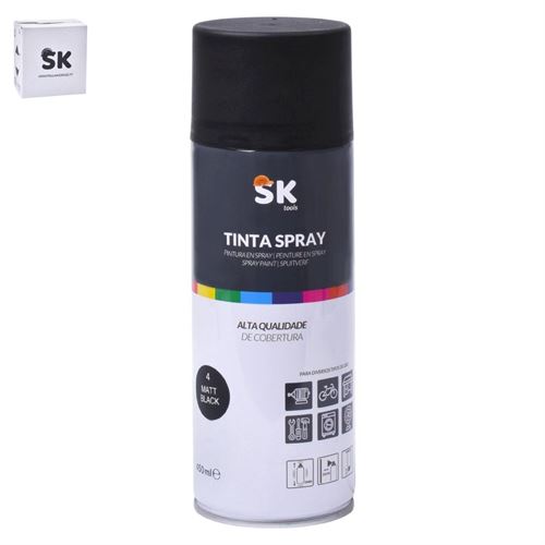903004 TINTA SPRAY 4 MATT BLACK SK 990-300