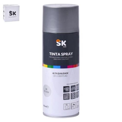 903076 TINTA SPRAY 36 SILVER SK 990-307