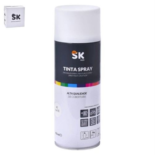 903106 TINTA SPRAY 40 WHITE SK 990-310
