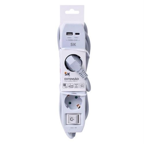 903502 FICHA 3TOMAD USB TYPE C HY-1113U-3A