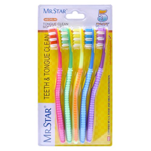 260234 ESCOVA DENTES MEDIA 5UN 1226-023