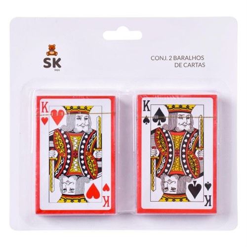 530007 BARALHO CARTAS 2 UNI 1453-000