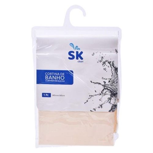 309826 CORTINA BANHO 180X180 203-098B