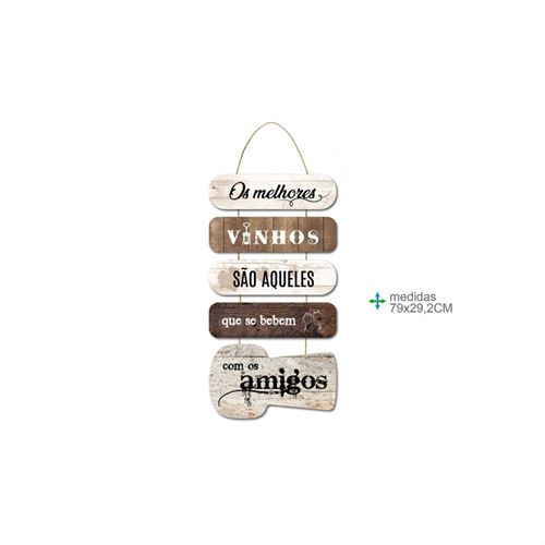 772620 PLACA PAREDE MDF 79X29,2 CM