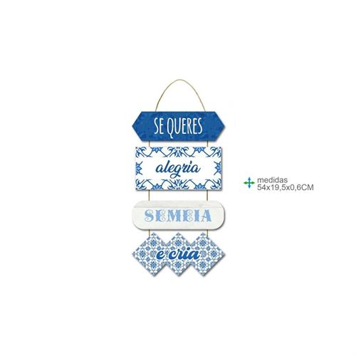 773252 PLACA PAREDE MDF 54X19,5X0,6 CM