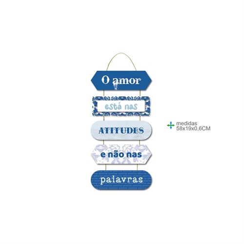 BD-77328 PLACA DE PAREDE MADEIRA 19X0,06X58CM