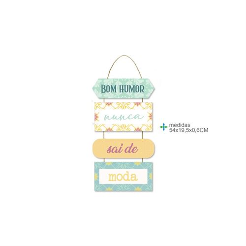 773306 PLACA PAREDE MDF 54X19X0,6 CM