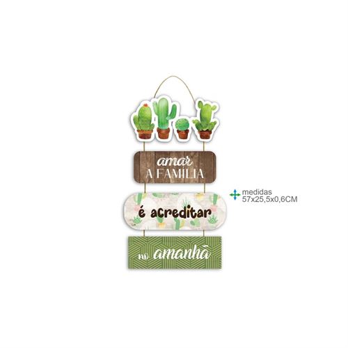 BD-77928 PLACA PAREDE MDF 57x25,5x0,6cm