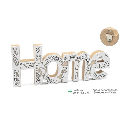 BD-78442 PALAVRA DEC MDF 29,5X11,8 HOME