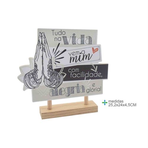 BD-78598 PLACA MESA MDF 25,2X4,5X24