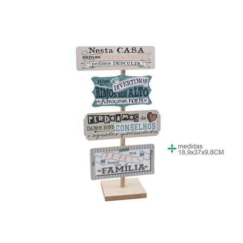 BD-78603 PLACA MESA MDF 18,9X9,8X37