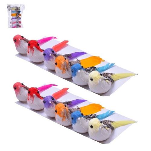00012 PASSARO PASCOA  12 UNIDADES 10CM 2541-600-01