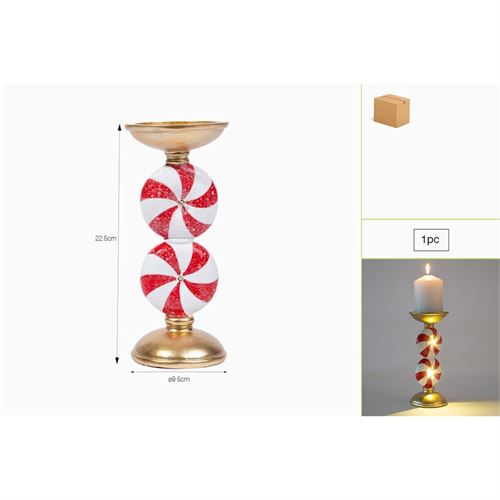 3953045 CASTIÇAL JH23803-GOLD NATAL