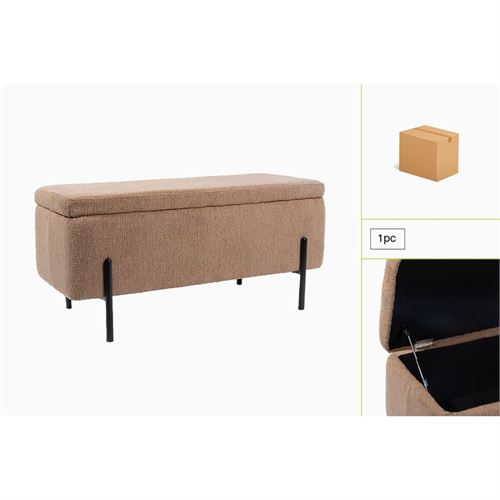 P070296264 BANQUETA 7MYX10040-400-CAMEL 100X40X45CM