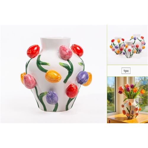 P020499193 JARRA D240512 B1 DECORATIVA 25X24X25.7CM