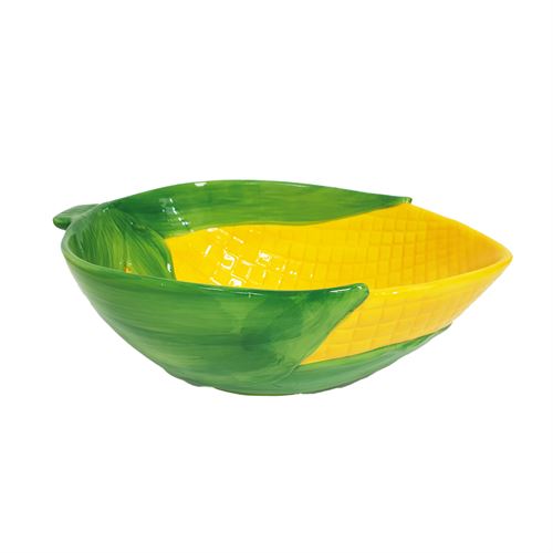 24751 TAÇA CERAMICA MILHO 30,5X21X10CM