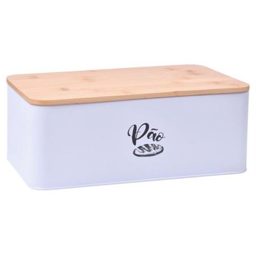 046712 CAIXA PAO METAL 33X18X12CM SK-C-804-671