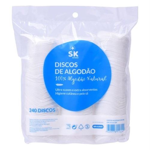 116040 DISCOS ALGODAO 240UN SK 116-604