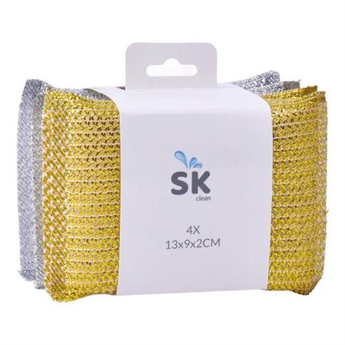 119041 ESFREGAO PRATA/OURO SK 119-904