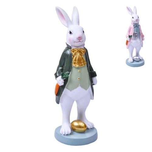 247003 COELHO PASCOA  CERAMICA  0247-01 30CM